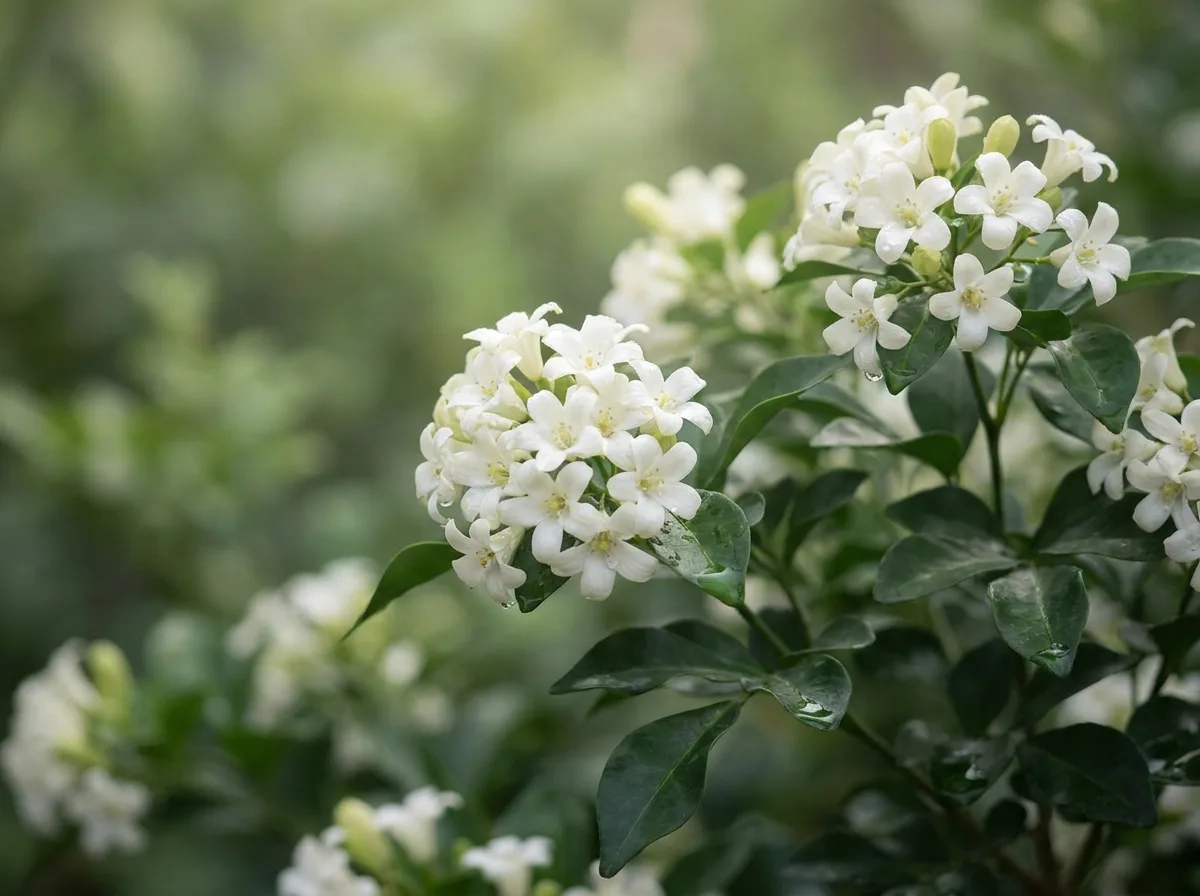 Jasmine flower in bloom